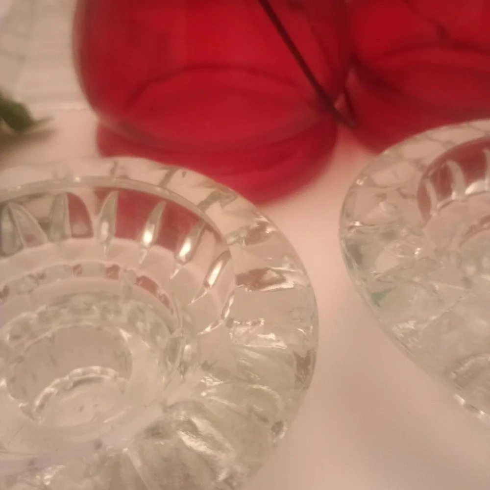 Lot Of 6 Small Candle Holders Various Type